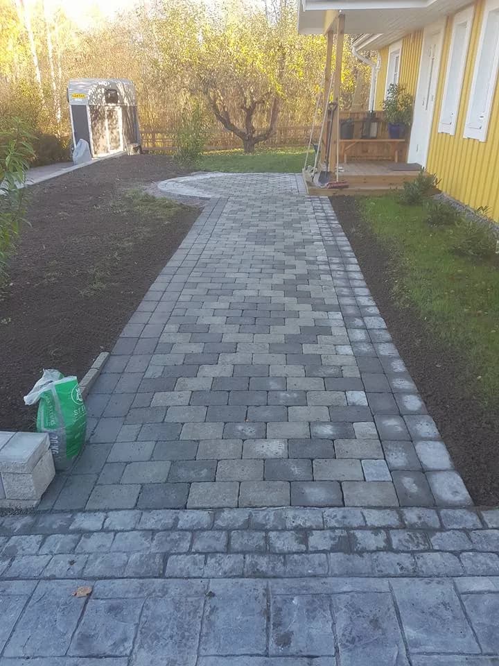 Stenläggning projekt